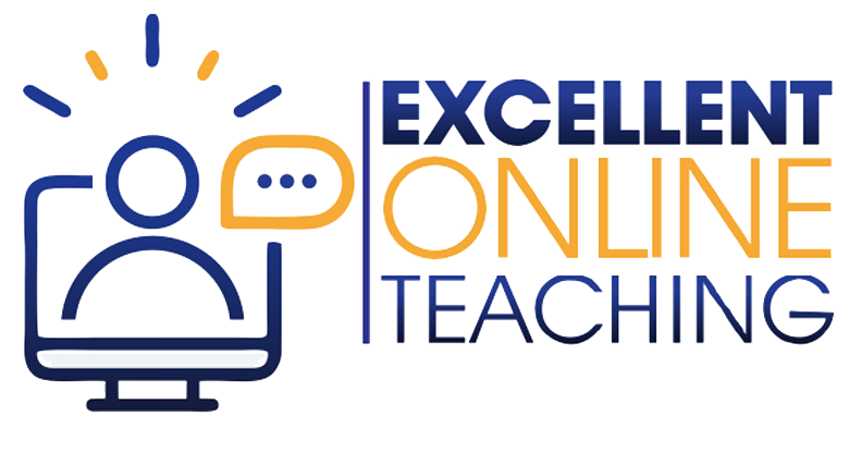 excellent online teaching logo